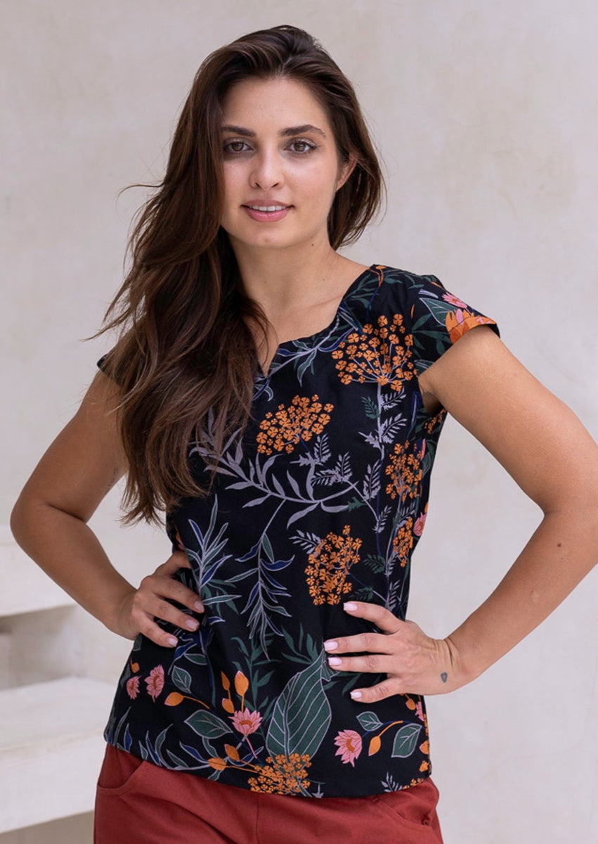Pretty Protea Knit Top