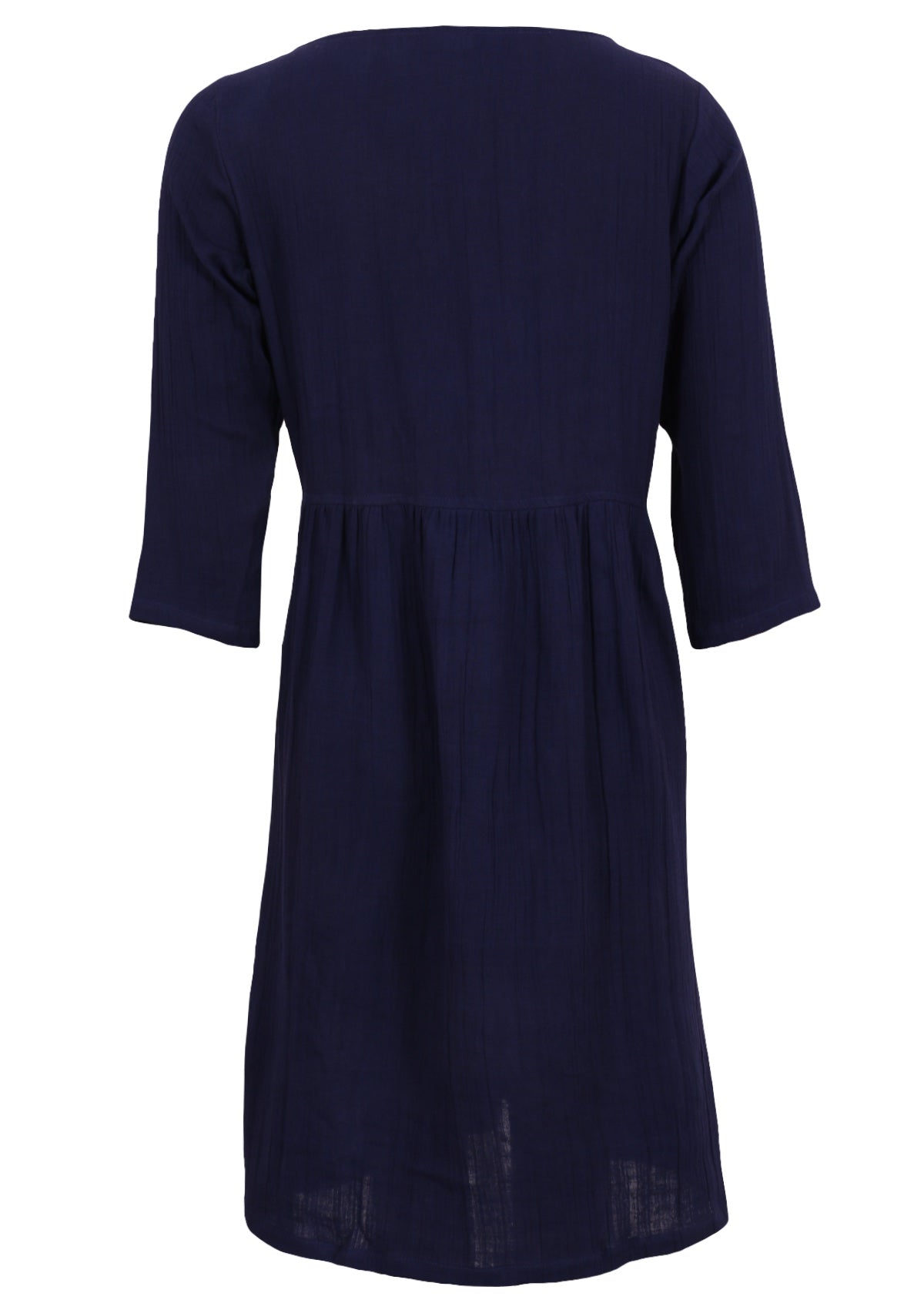 2 layers of lightweight cotton gauze make this super comfortable dress