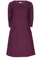 Women's 100% cotton corduroy dress