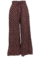 Lightweight, 100% cotton wide leg pants with high waist and pockets.