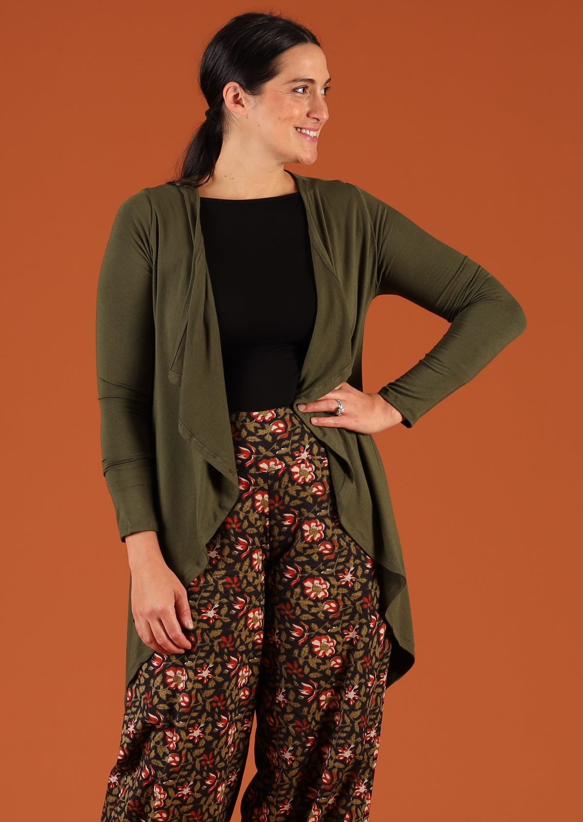 long sleeve women's cardigan