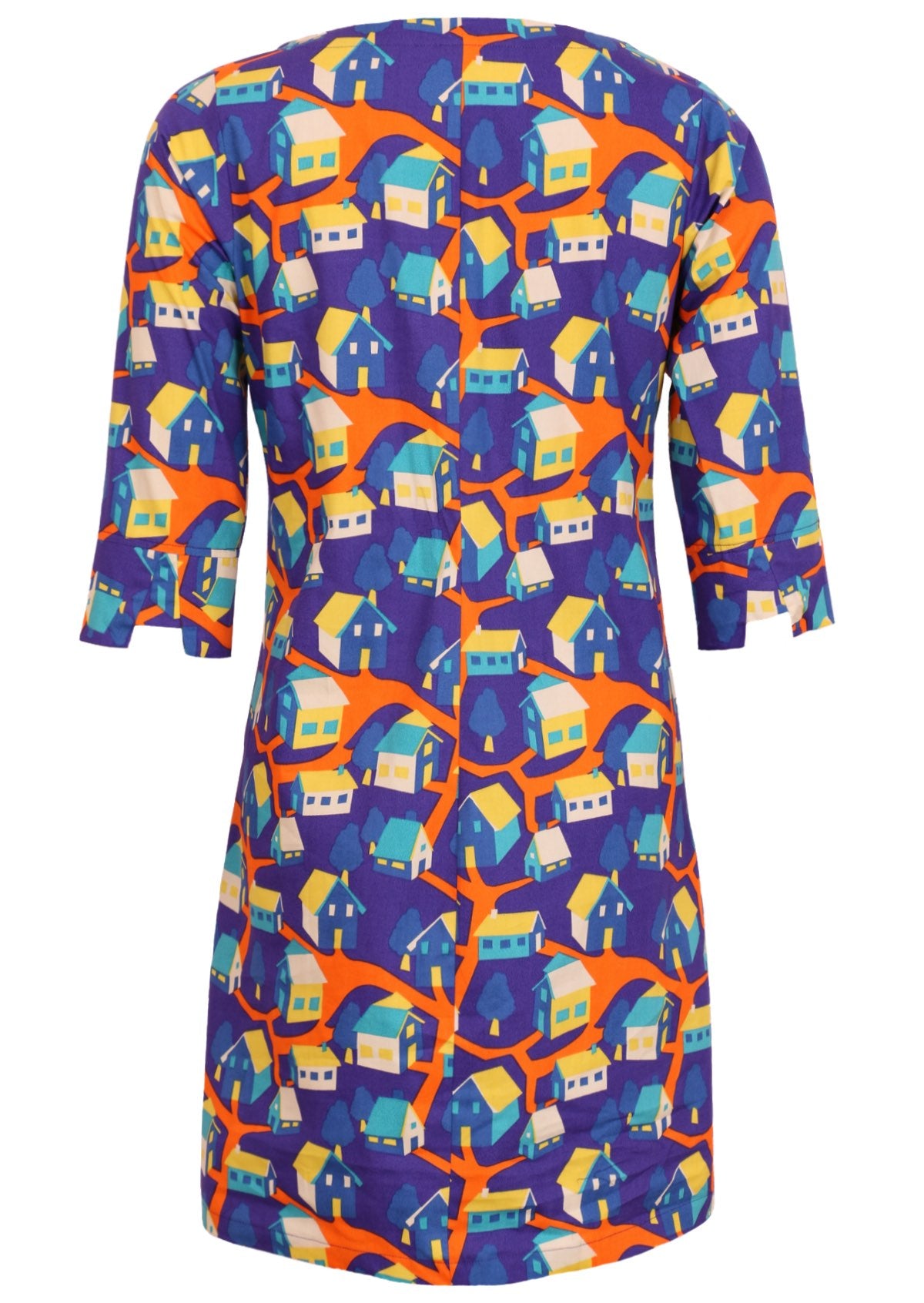 back view a-line dress