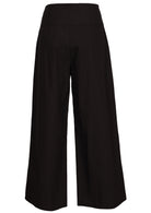 back view chic wide leg women's pant
