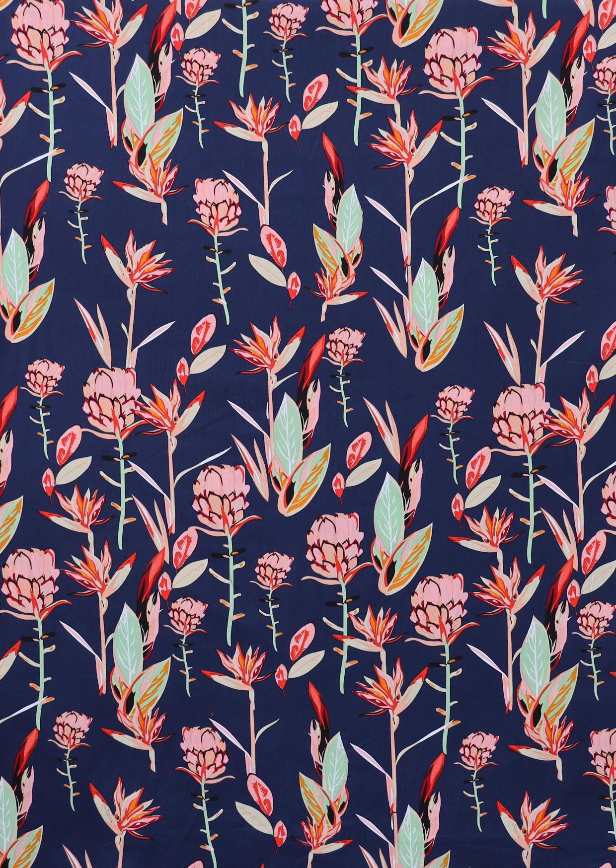 Bird of Paradise Print Collection - Botanical Cotton Dresses & Skirts