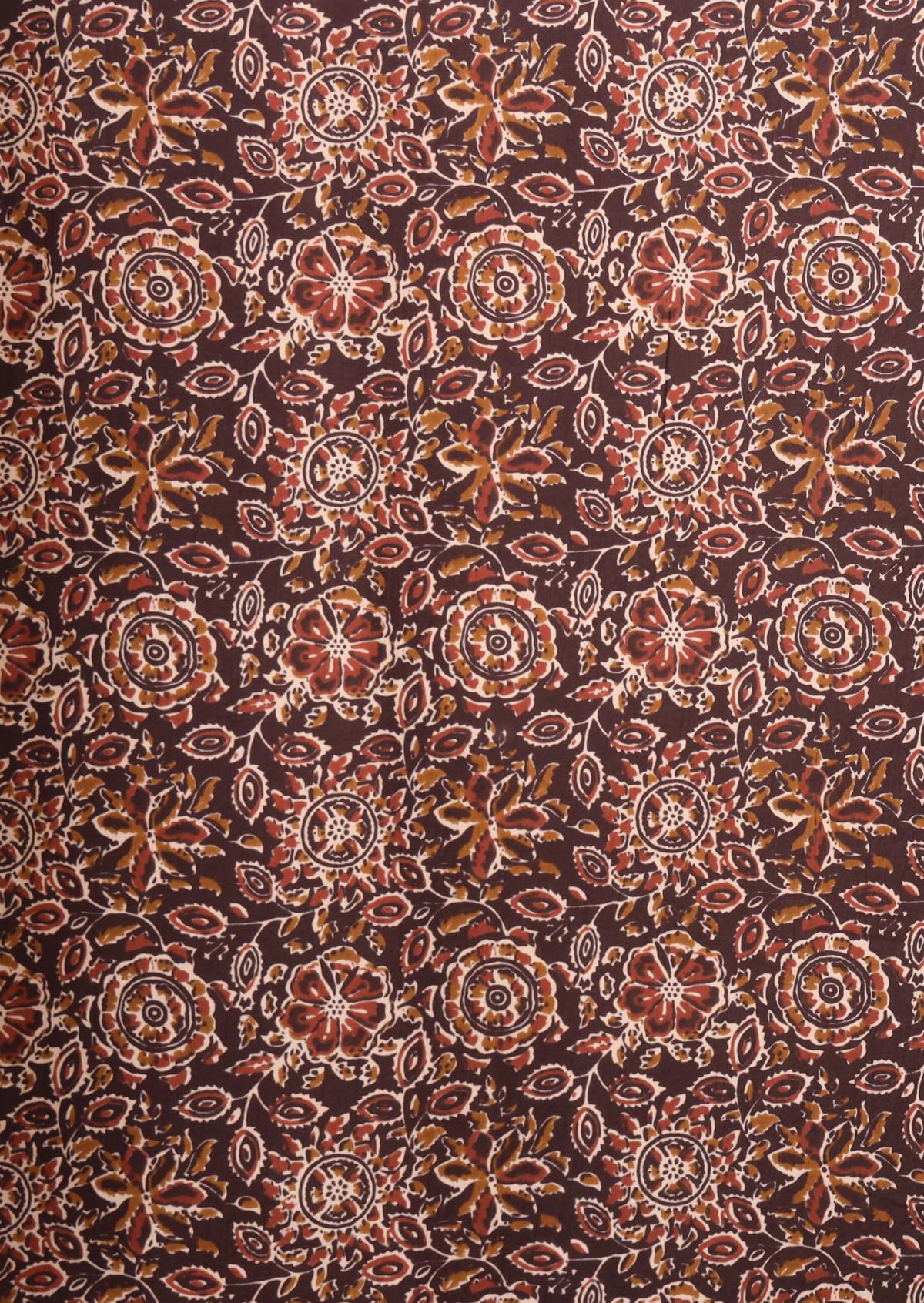 Mahika Print Collection - Brown Based Floral Cotton Garments