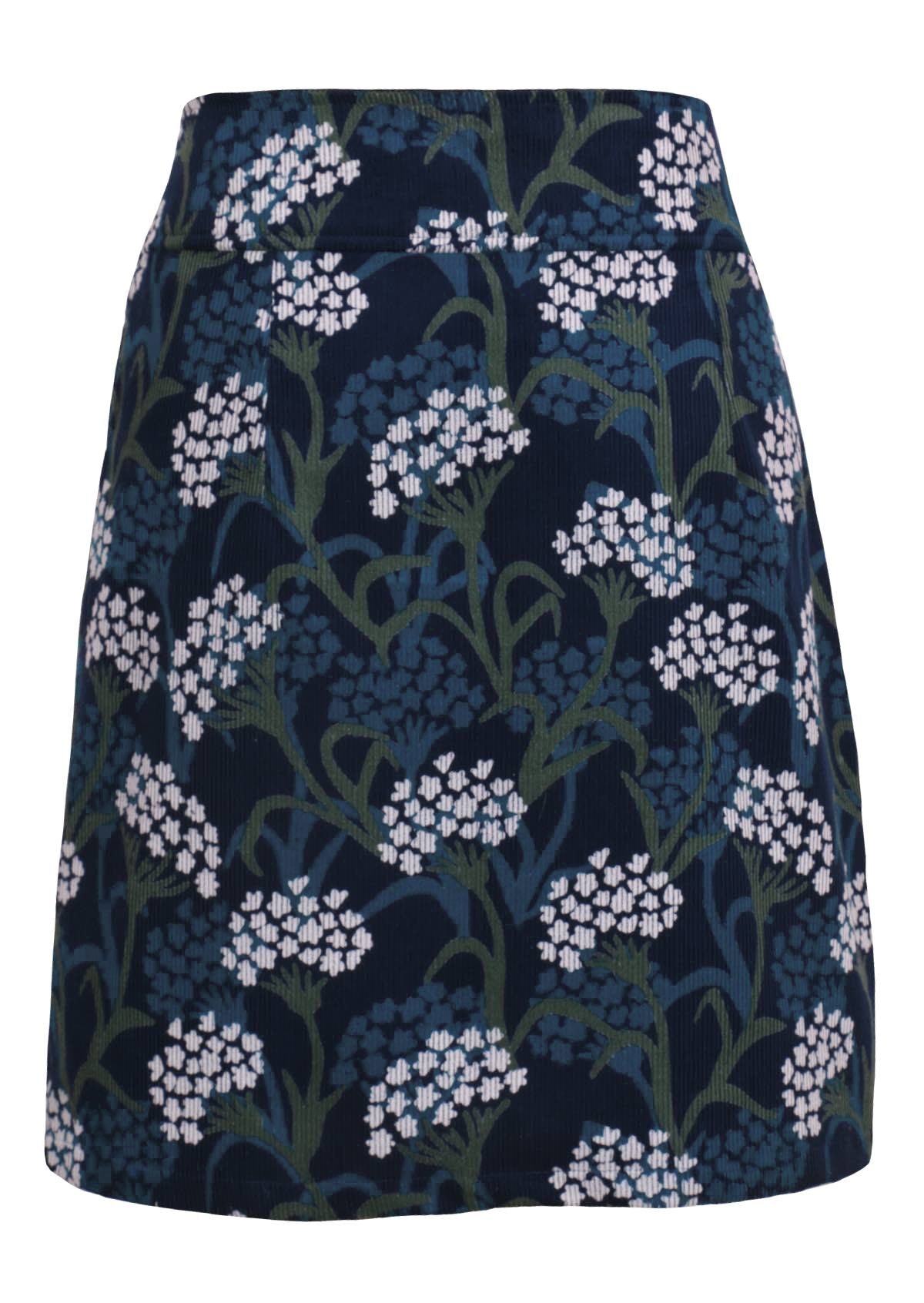 ARTS&SCIENCE skirt navy 花柄 Aalia Cord Skirt Yarrow | Karma East Australia