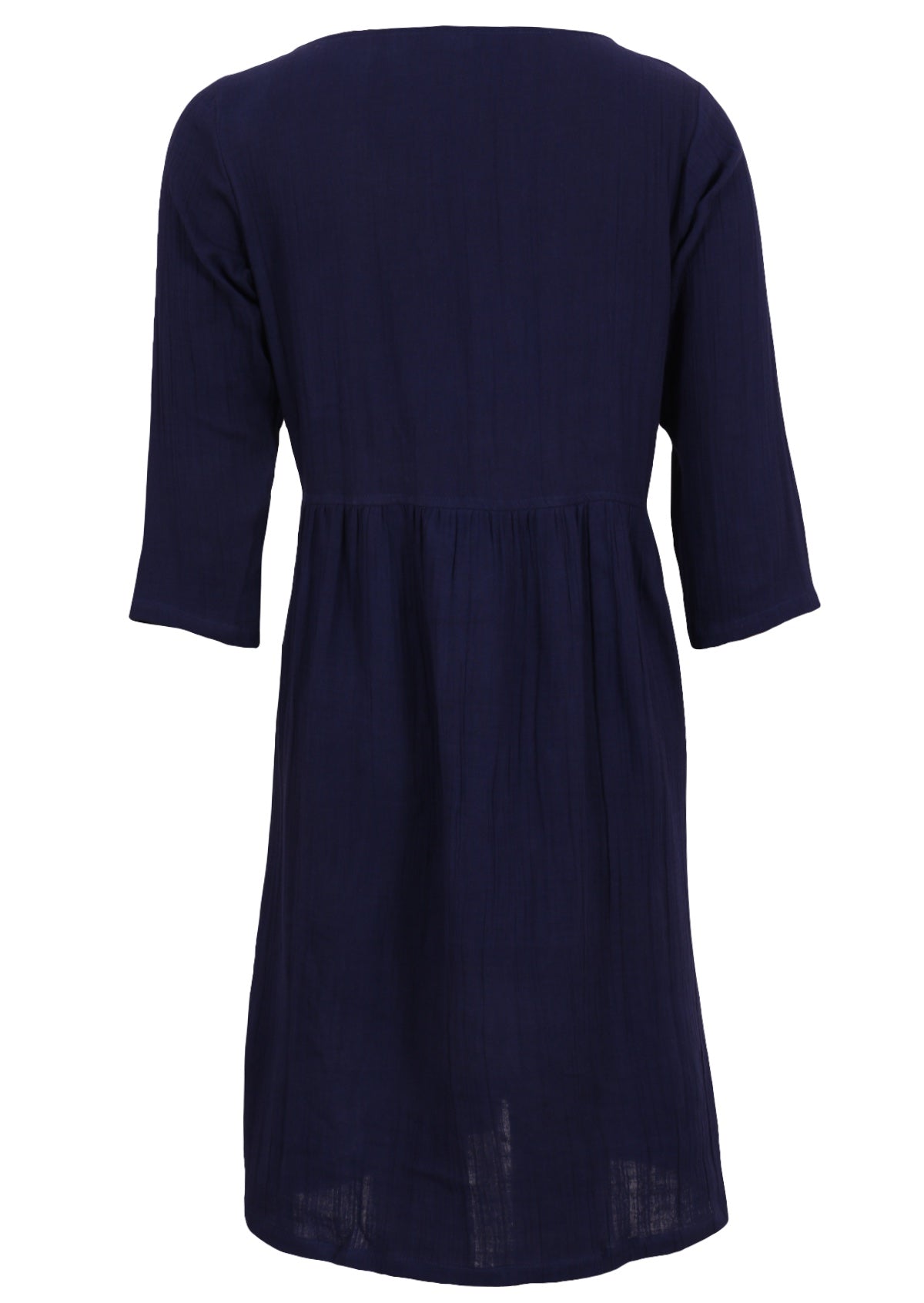 2 layers of lightweight cotton gauze make this super comfortable dress 