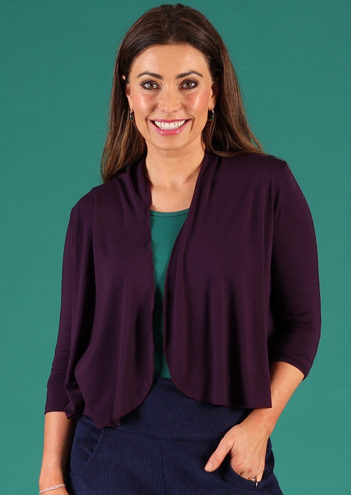 Aubergine deals bolero jacket