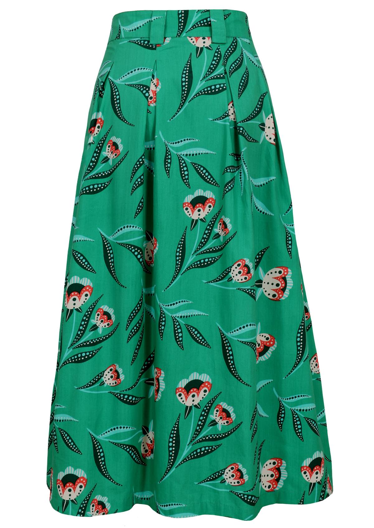 Mint green hotsell midi skirt