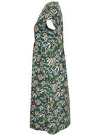 Etta Dress Flannel Flower side view