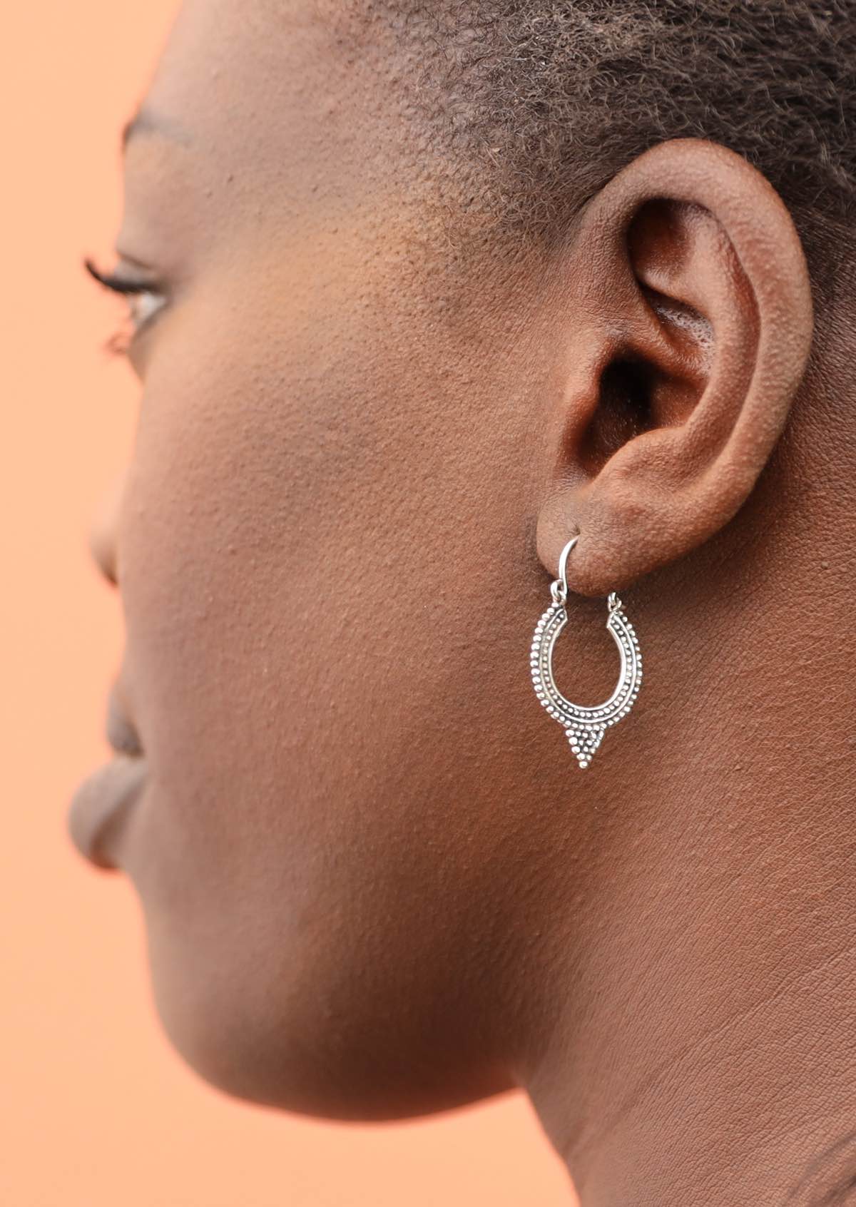 Silver Plated Brass Tapered Twist Hoop Earrings - A New Day™ Silver : Target