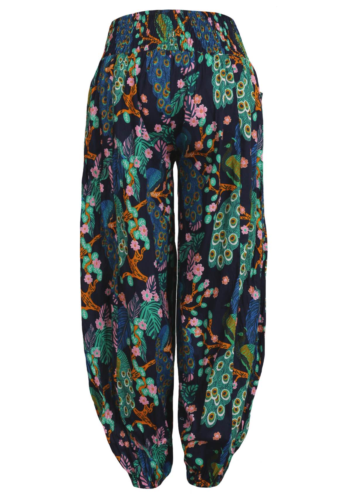 Pilot Pants Peacock back