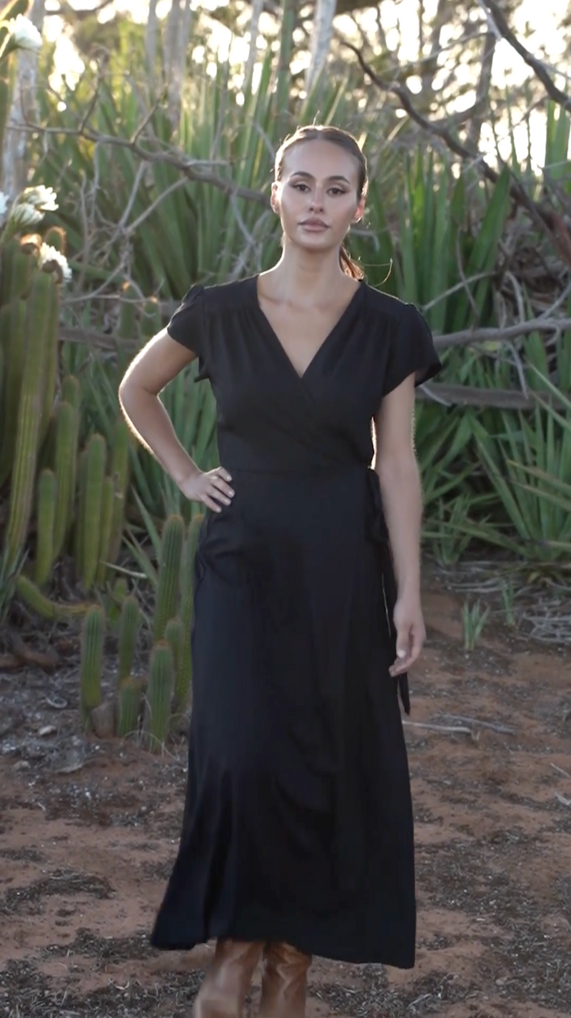 Francesca Dress Black