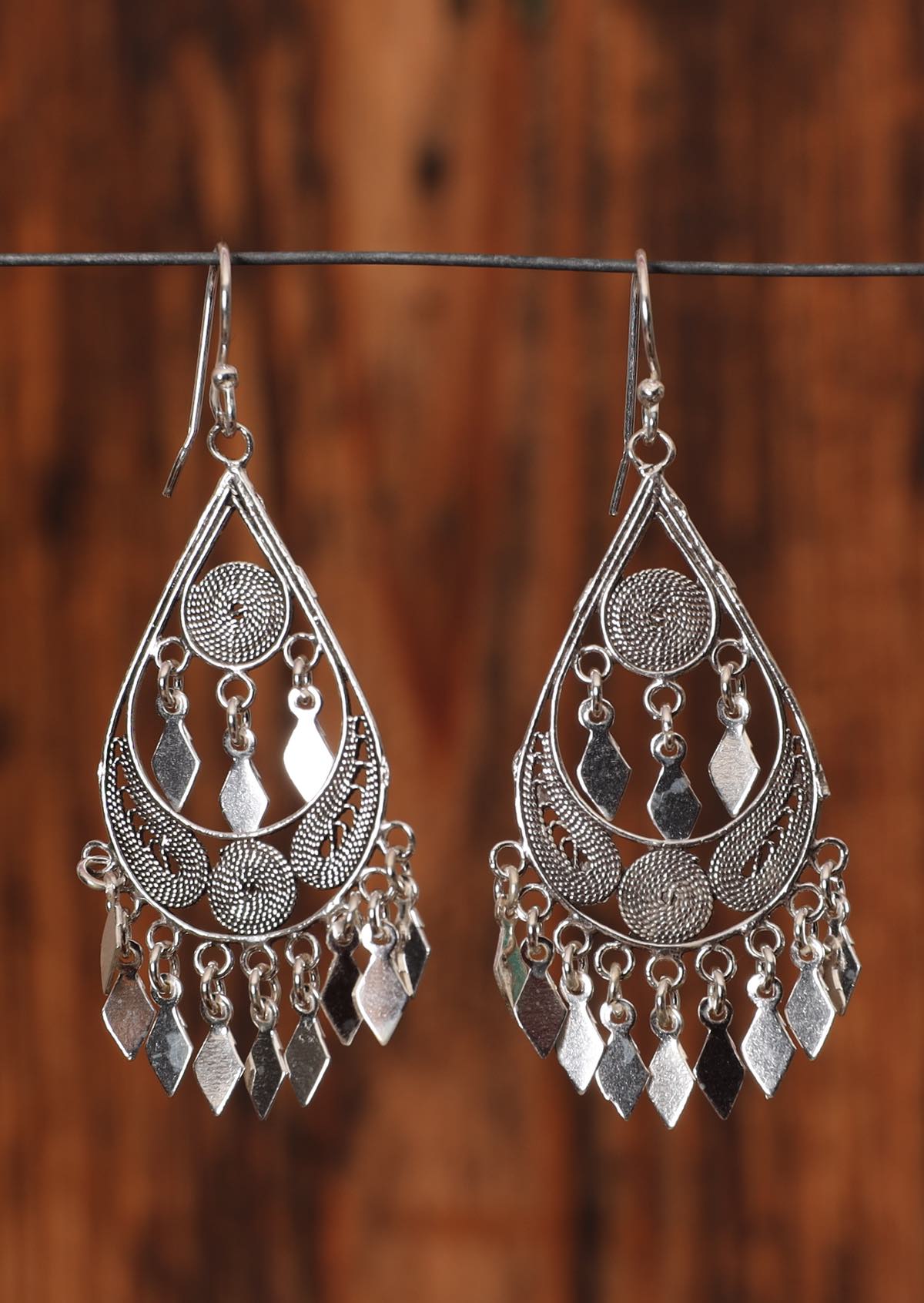 Sterling Silver Gypsy Earrings | Garmentory