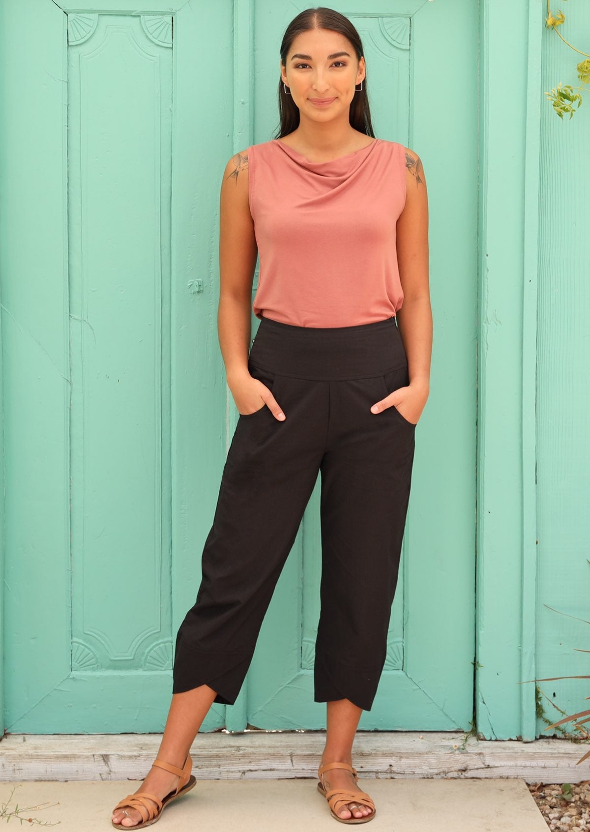 Plus size clearance tulip pants