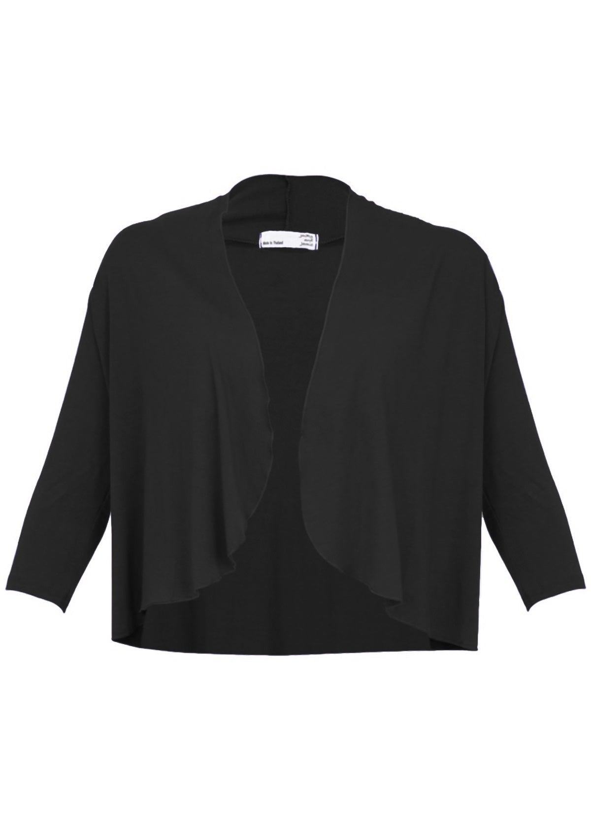 Stretch Rayon Bolero Cardi Black Karma East Australia