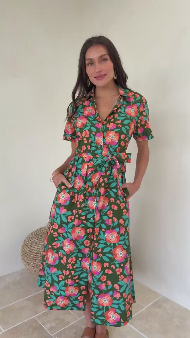 Chelsea Dress Neon Jungle video