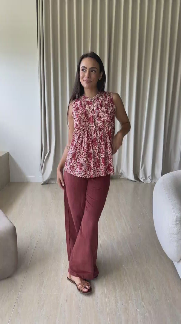 Camille Top Rose video