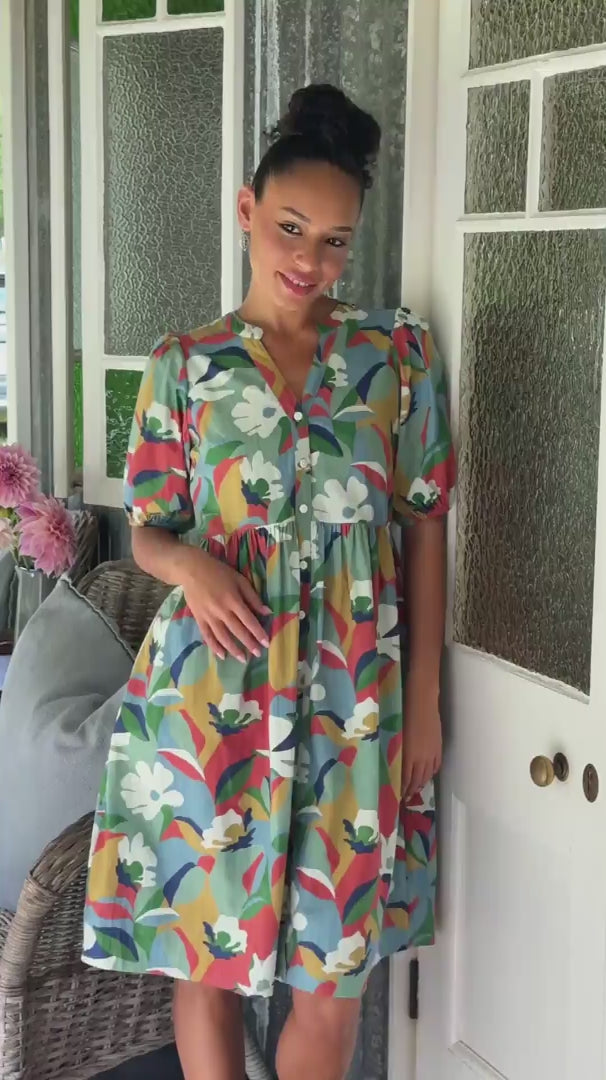 Riley Dress Tallow Wood video