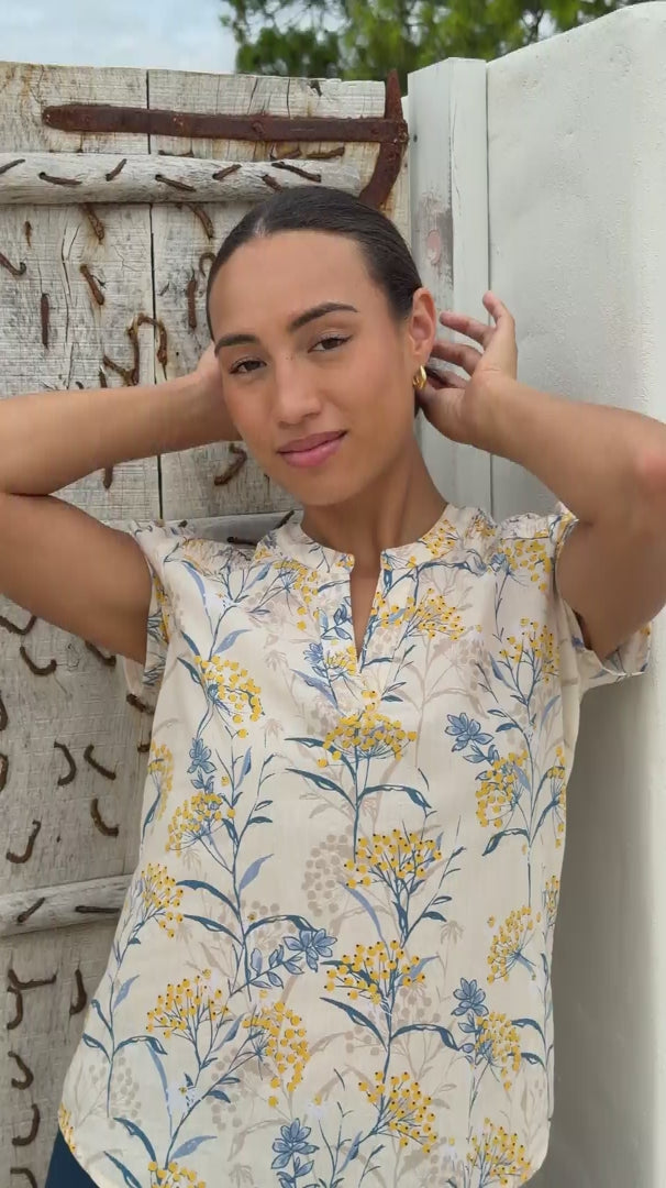 Sky Blouse Blue Acacia video