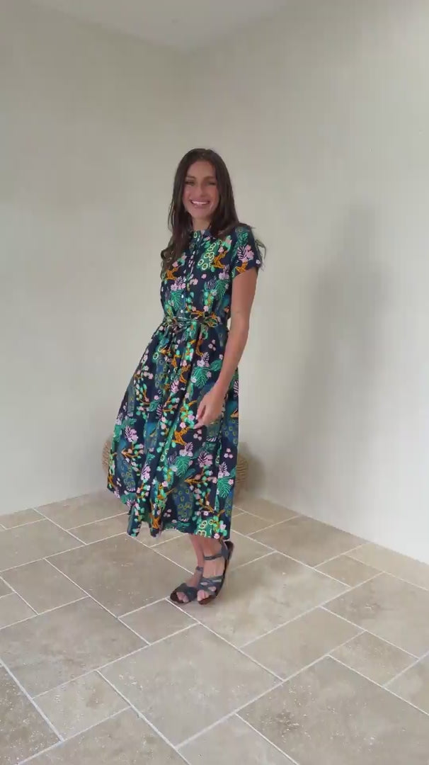 Vivien Dress Peacock video