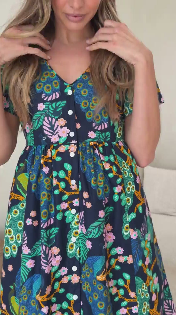 Blythe Dress Peacock video