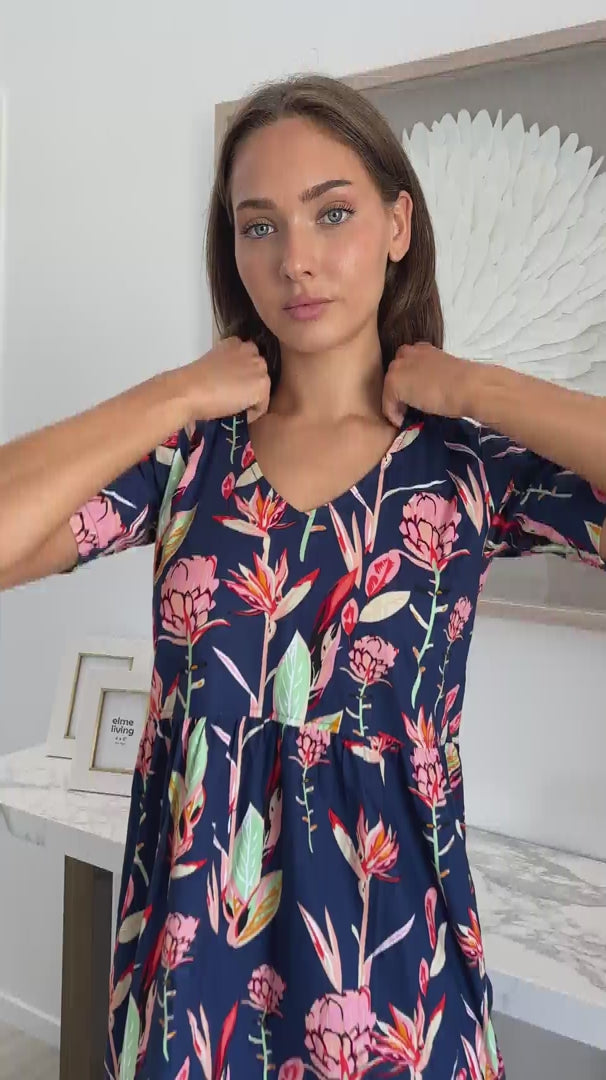 Harlow Dress Bird of Paradise video