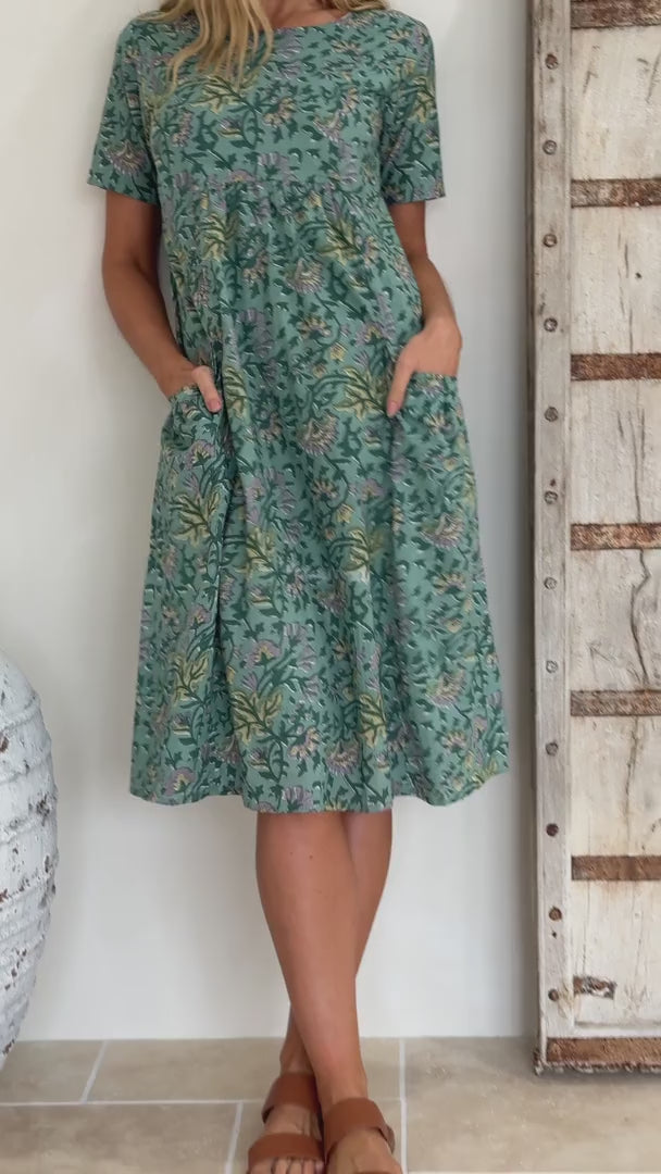 Frankie Dress Sage video
