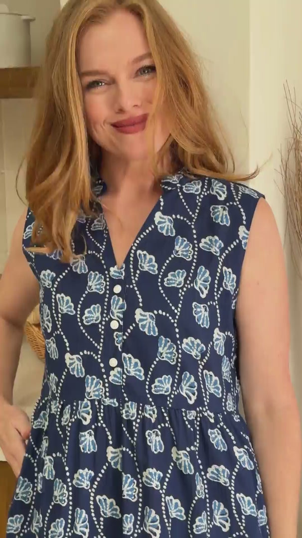 Ember Midi Dress Clematis video