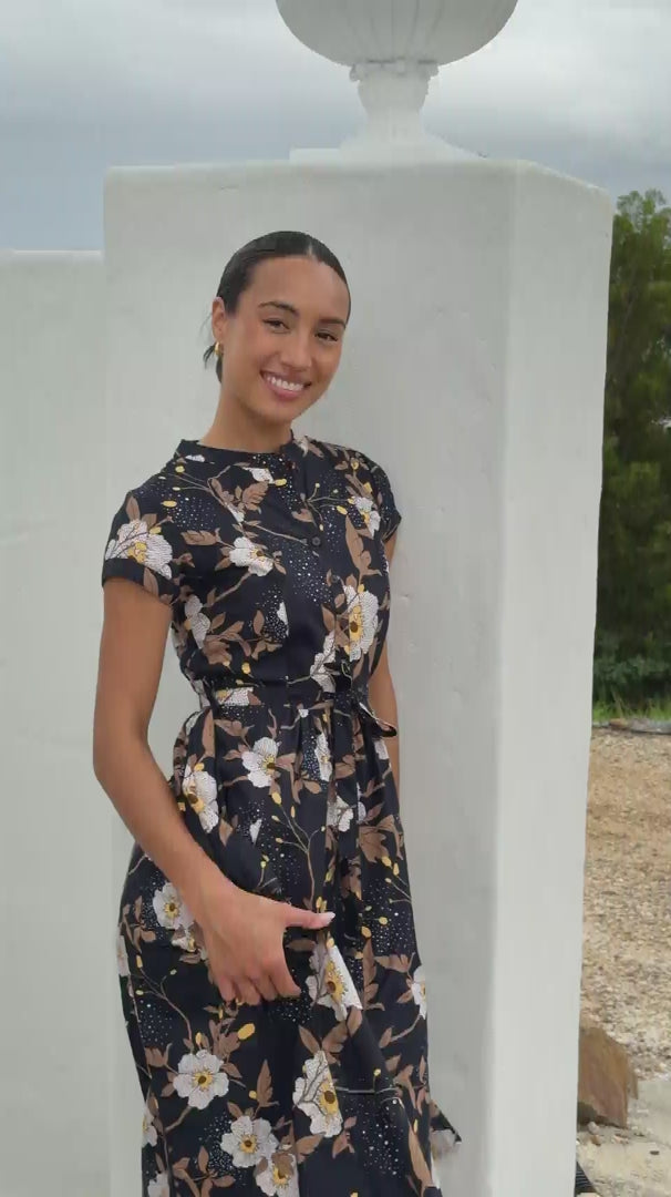 Vivien Dress Camellia video