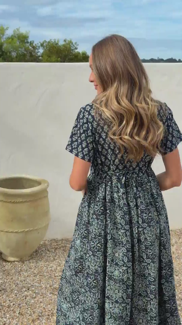 Promenade Dress Blue Mango video