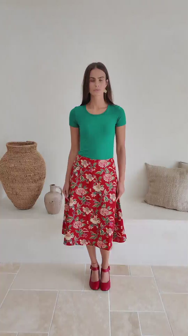 Zarah Skirt Mistlerose video