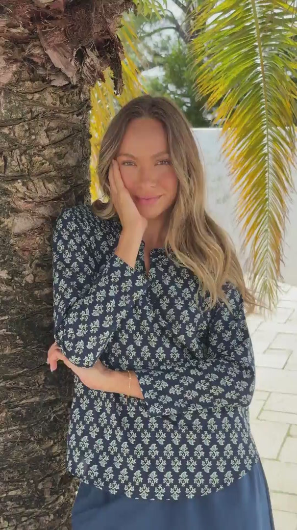 Florence Top Blue Mango video