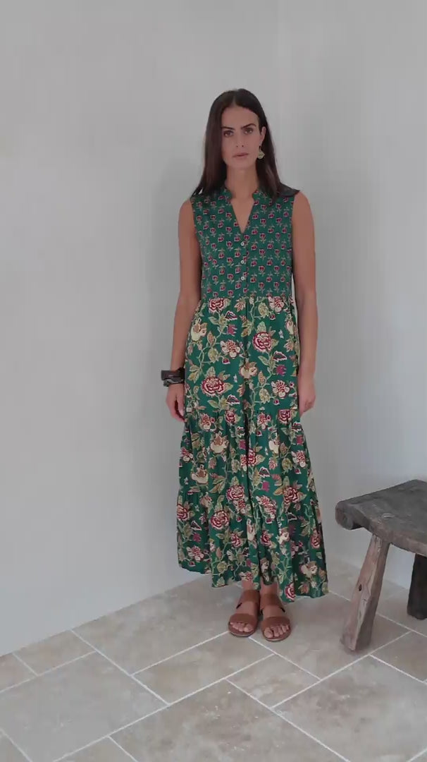Boho Tiered Maxi Dress Wild Garland video
