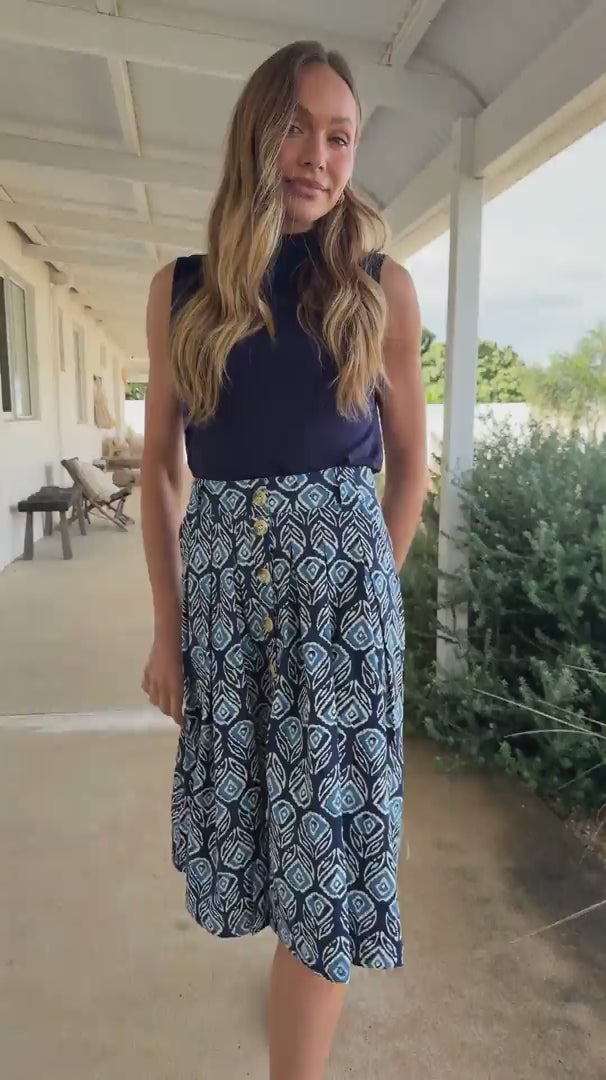 Ruby Skirt Blue Tulip video