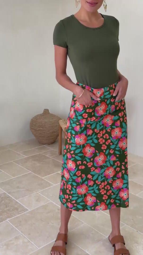 Belt Loop Skirt Neon Jungle video