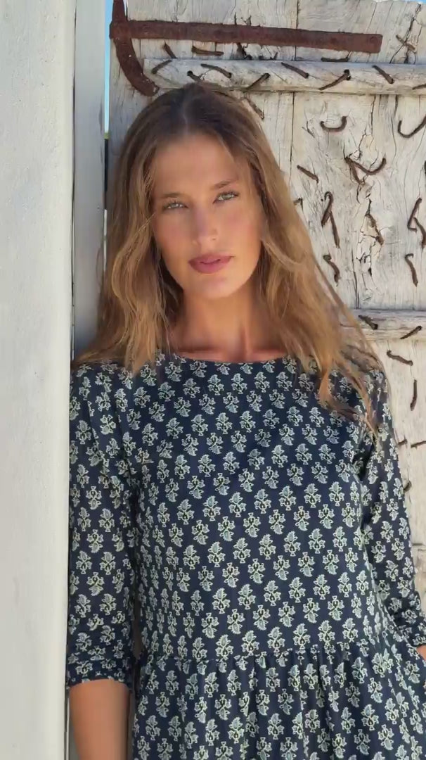 Briar Dress Blue Mango video