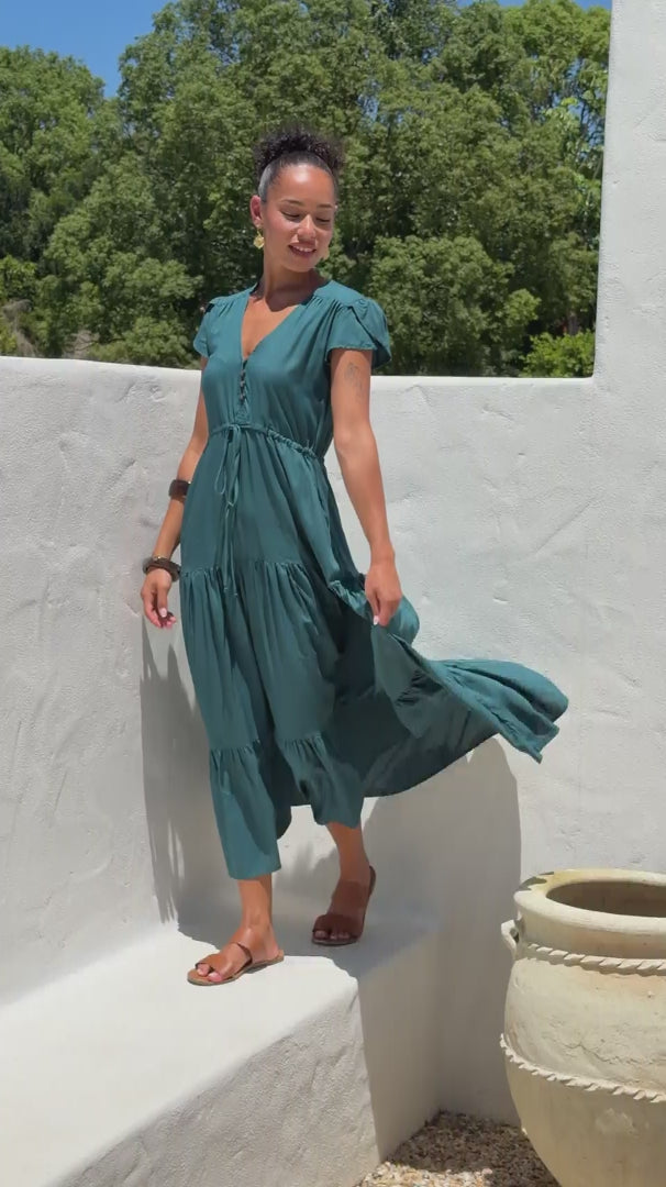 Acacia Maxi Dress Spruced Up video