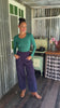Nora Corduroy Pants Maritime Blue video