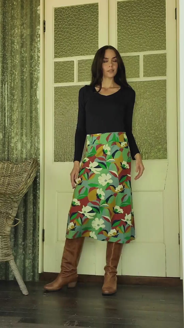 Belt Loop Skirt Tallow Wood video
