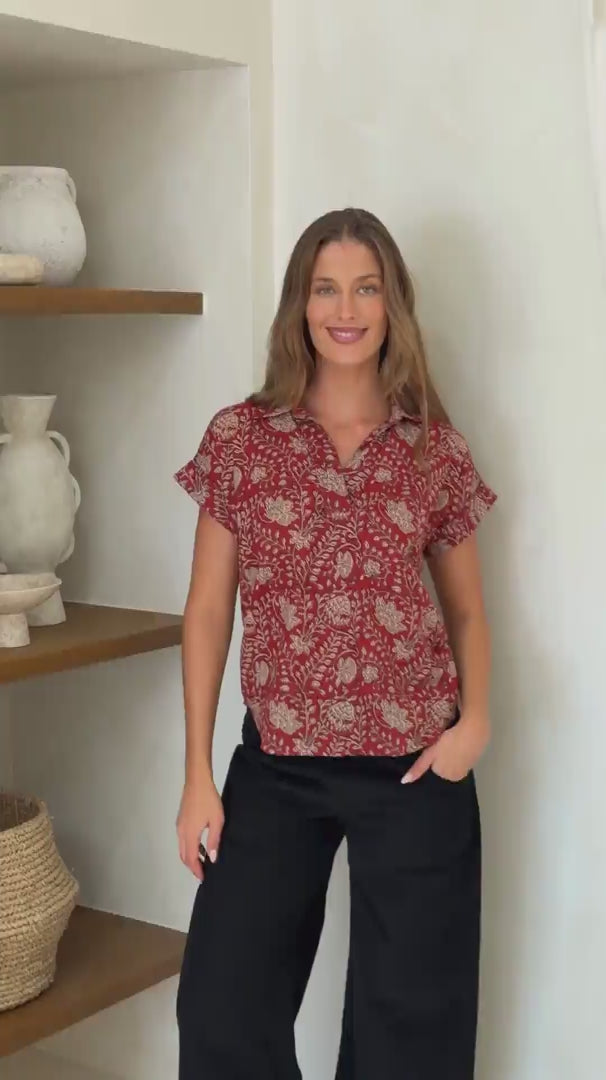 Aria Top Ochre video