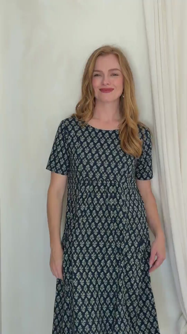 Frankie Dress Blue Mango video