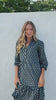Tiered Midi Dress Blue Mango video