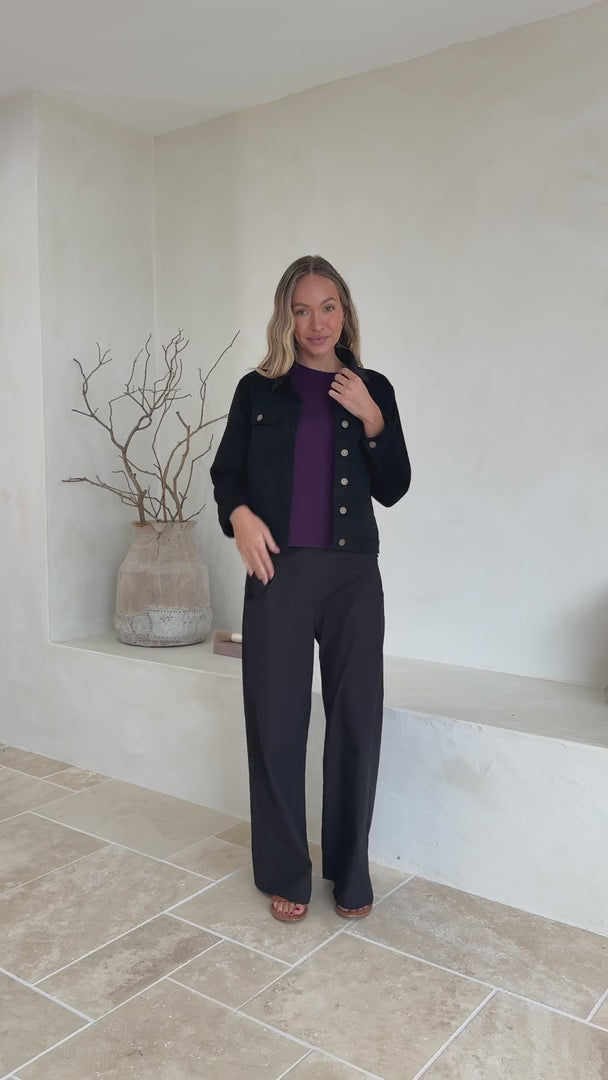 Corduroy Jacket Black video