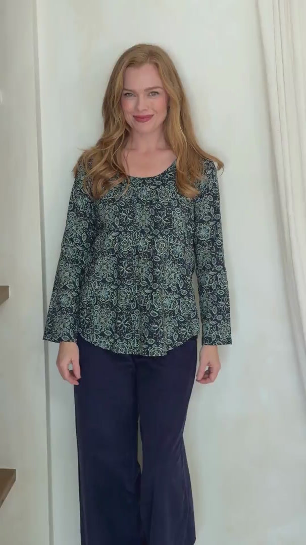 Tulsi Long Sleeve Top Amla video