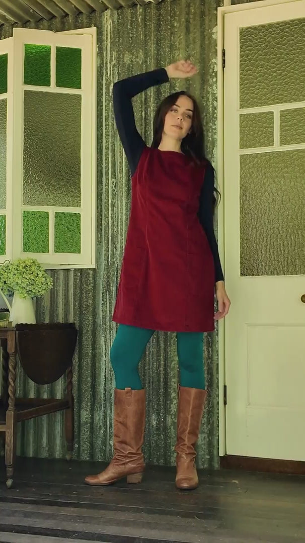 Polly Pocket Corduroy Tunic Cabernet video