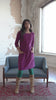 Jamie Corduroy Dress Plum Caspia video