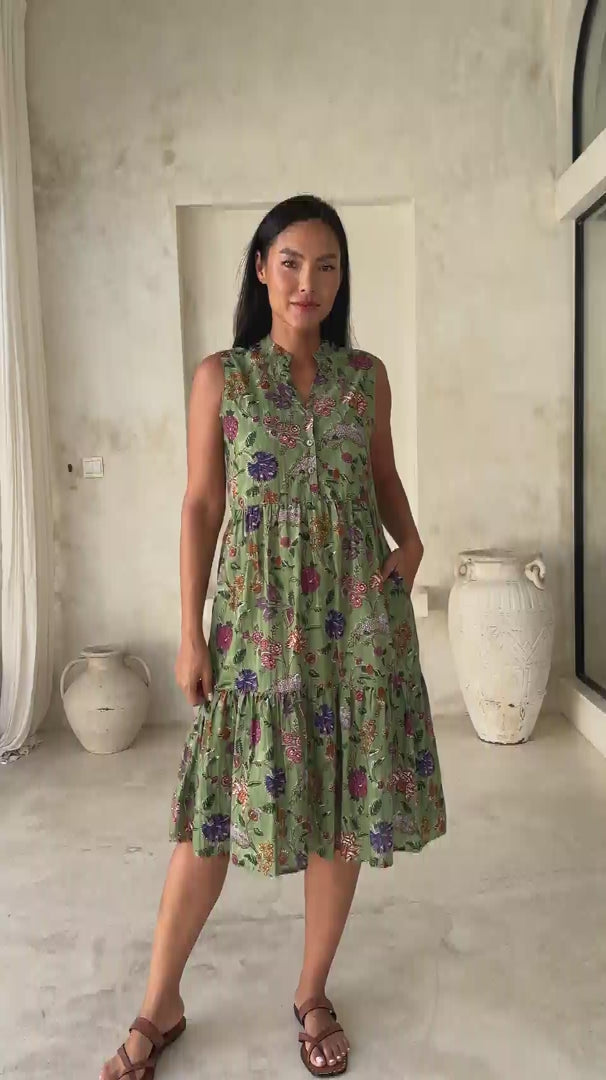 Ember Midi Dress Aspen video