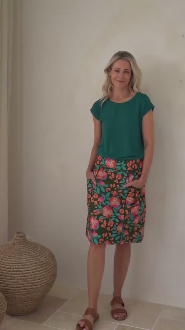 Aalia Skirt Neon Jungle video