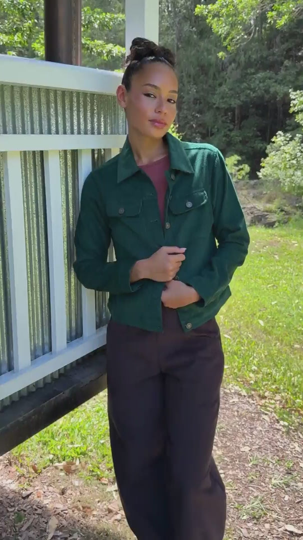 Corduroy Jacket Botanical Garden video